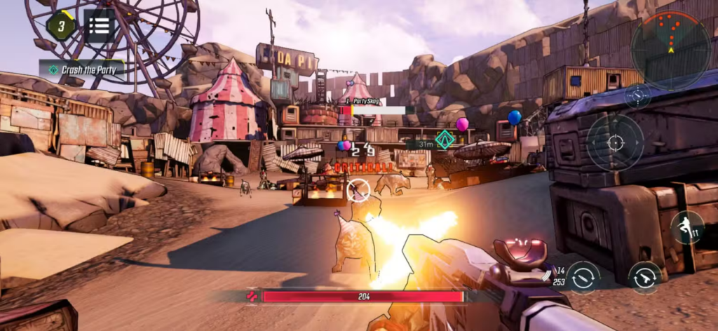 Borderlands mobile game